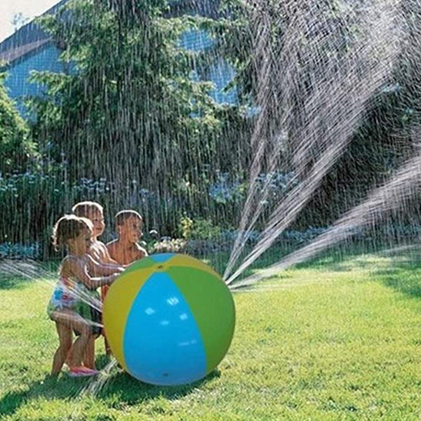 3 Years+ Unisex Funny Novelty Modish Outdoor Inflatable Water Spray Ball Sprinkler Splash Kids Lawn Swim Garden Toy 2020 Summer