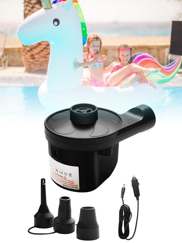 Air Pump 2 in 1 Dual-use Portable Electric Inflator Deflator for for inflatable Beds Swimming Pools Portable Air Pump Air