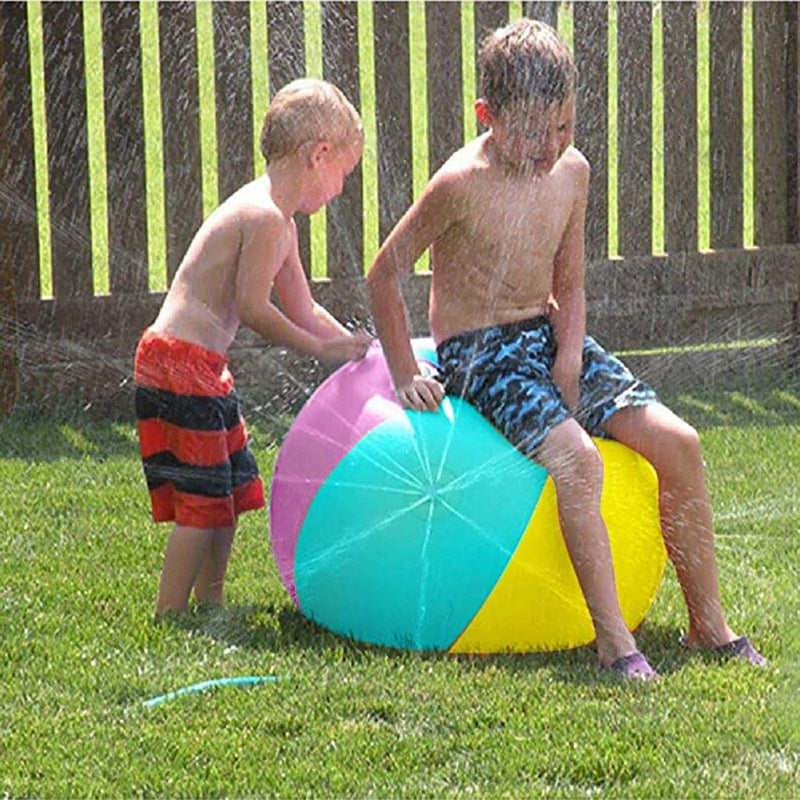 3 Years+ Unisex Funny Novelty Modish Outdoor Inflatable Water Spray Ball Sprinkler Splash Kids Lawn Swim Garden Toy 2020 Summer