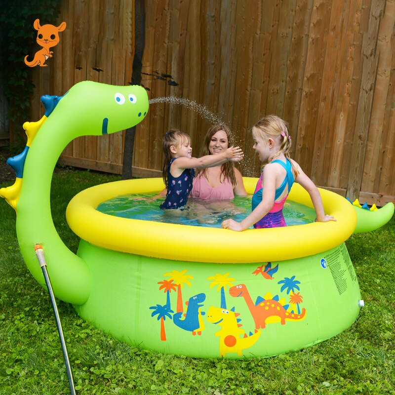 Inflatable pool Water play spray in Summer Water Park Swim Center Family Swimming Pool ball pit Outdoor Toys for Children Adults