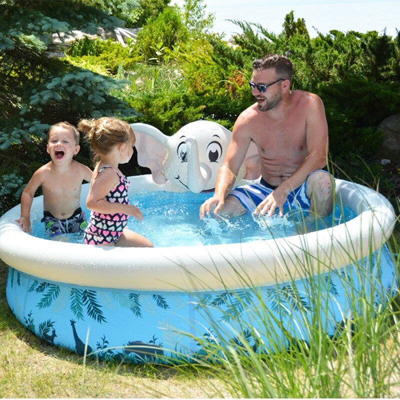 Inflatable pool Water play spray in Summer Water Park Swim Center Family Swimming Pool ball pit Outdoor Toys for Children Adults