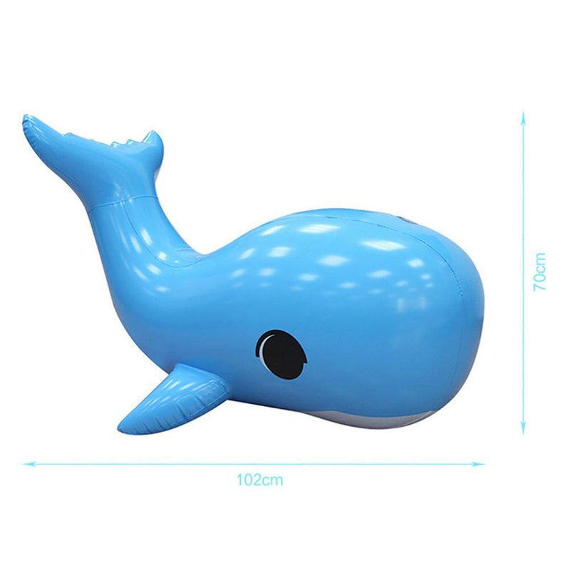 Kids Inflatable Spray Water Pad Cartoon Animal Dolphin Water Mat Play Pool Playing Sprinkler Outdoor Fun Swimming Pools piscina