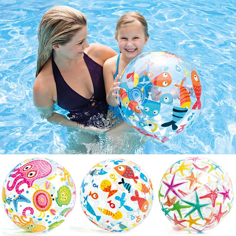 Rooxin Children playing water polo beach ball inflatable floating ball swimming pool party toy