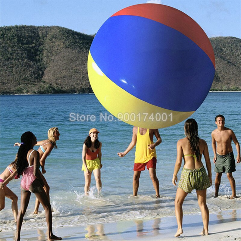 Free shipping 1pcs Hot Sale Baby Kids Adult Beach Pool Play Ball Inflatable Children Pvc Educational Soft Learning Toys 200cm