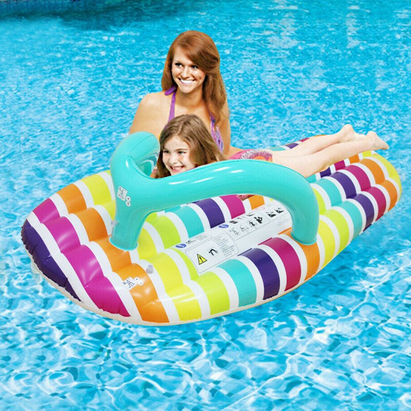 Newly Inflatable Water Hammock Floating Bed Slippers Lounge Chair for Swimming Pool Beach BN99