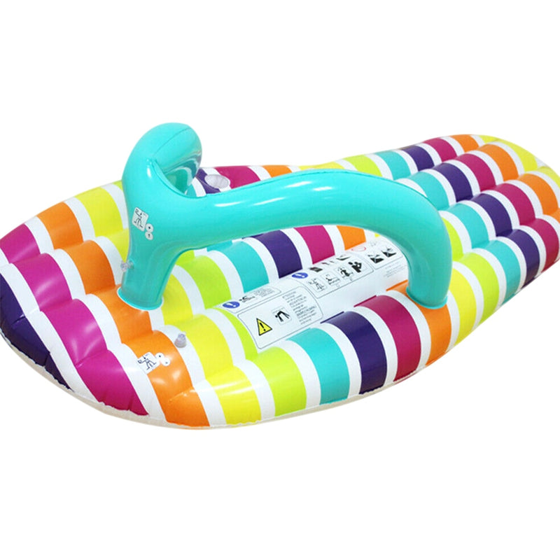 Newly Inflatable Water Hammock Floating Bed Slippers Lounge Chair for Swimming Pool Beach BN99