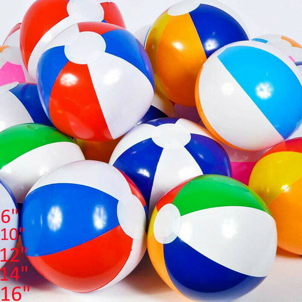 2020 Inflatable PVC  Panel Beach Ball Blow Up Holiday Swimming Pool Game Party Toy Kids Ball