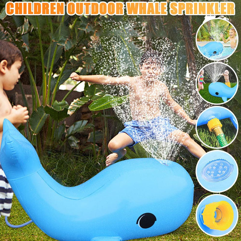 Kids Inflatable Spray Water Pad Cartoon Animal Dolphin Water Mat Play Pool Playing Sprinkler Outdoor Fun Swimming Pools piscina