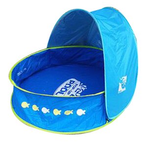 Plastic Tarpaulin Support patchwork Foldable With awning Round Do not inflate the swimming pool Ball pool Toy pool97*26*63cm