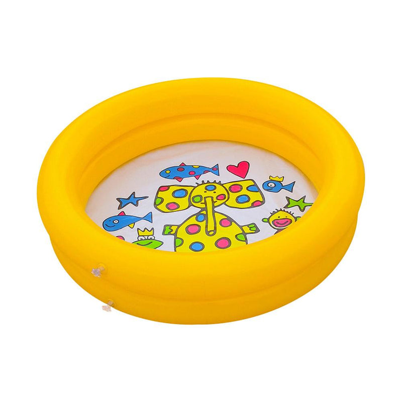 60*60cm Play Ball Pool Baby swimming Pool Child Summer kid Water Toys inflatable Bath Tub Round lovely animal printed bottom