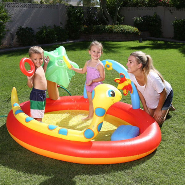 192cm water spray pool inflatable swimming pool for children toy big outdoor pool kids summer swimming pool inflatable pool