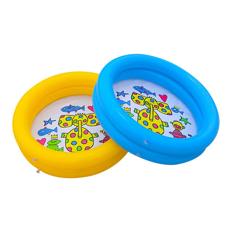 60*60cm Play Ball Pool Baby swimming Pool Child Summer kid Water Toys inflatable Bath Tub Round lovely animal printed bottom