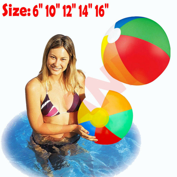 2020 Inflatable PVC  Panel Beach Ball Blow Up Holiday Swimming Pool Game Party Toy Kids Ball