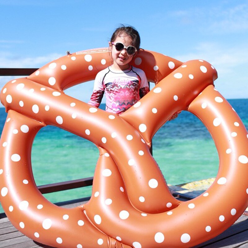 Rooxin 140cm Inflatable Swimming Circle Pool Float Donut Swimming Ring Adult Kids Summer Beach Party Pool Toys Boia de Piscina